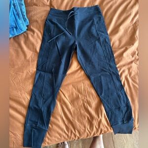 Women's Black Drawstring Leggings